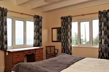 The master bedroom.