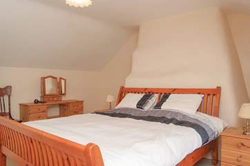 Bedroom 1, the double room.