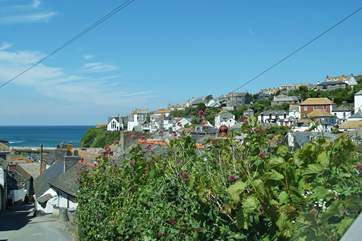 The village is very picturesque.