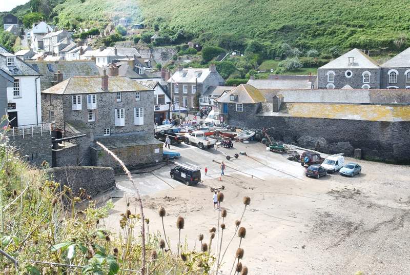 The harbour at Port Isaac.