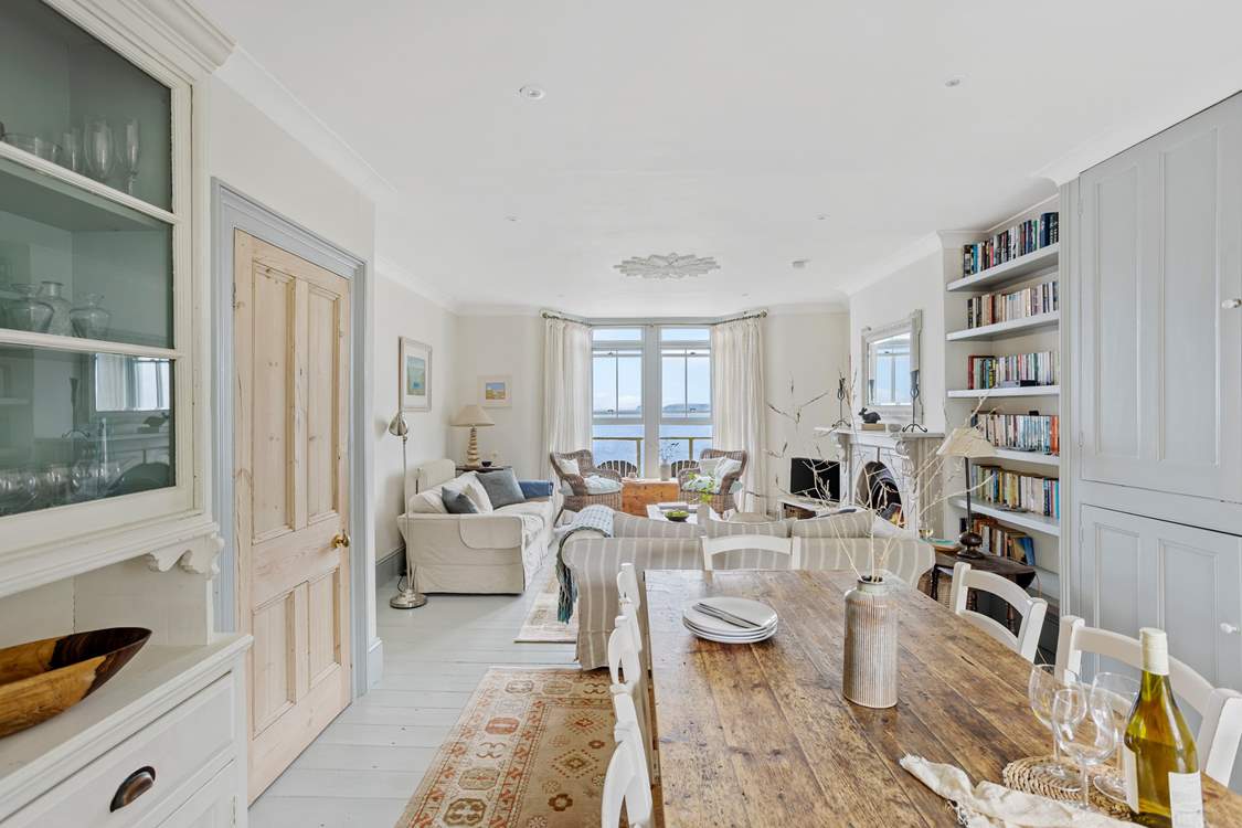 The open plan living room ensures you make the most of time together.