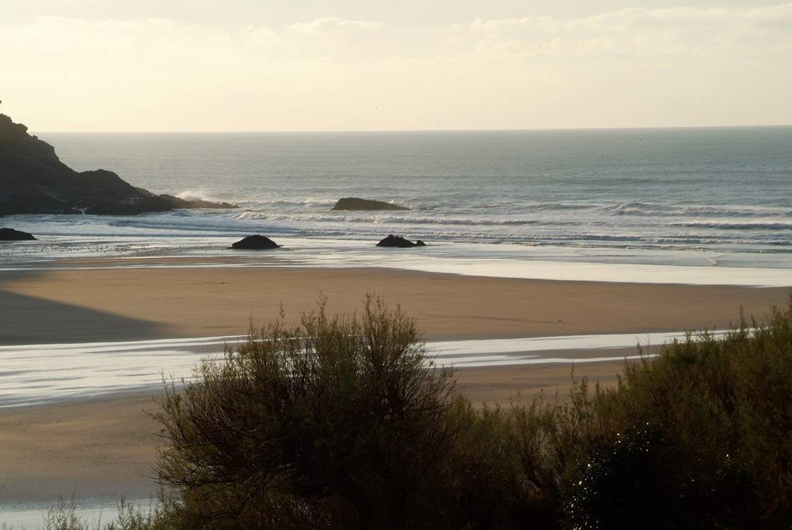 Mawgan Porth is a lovely beach.