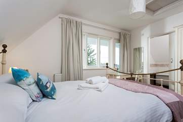 The first floor bedroom with en suite (Bedroom 5).