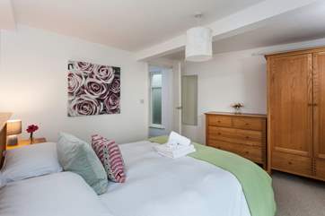 Another view of Bedroom 1 on the ground floor.