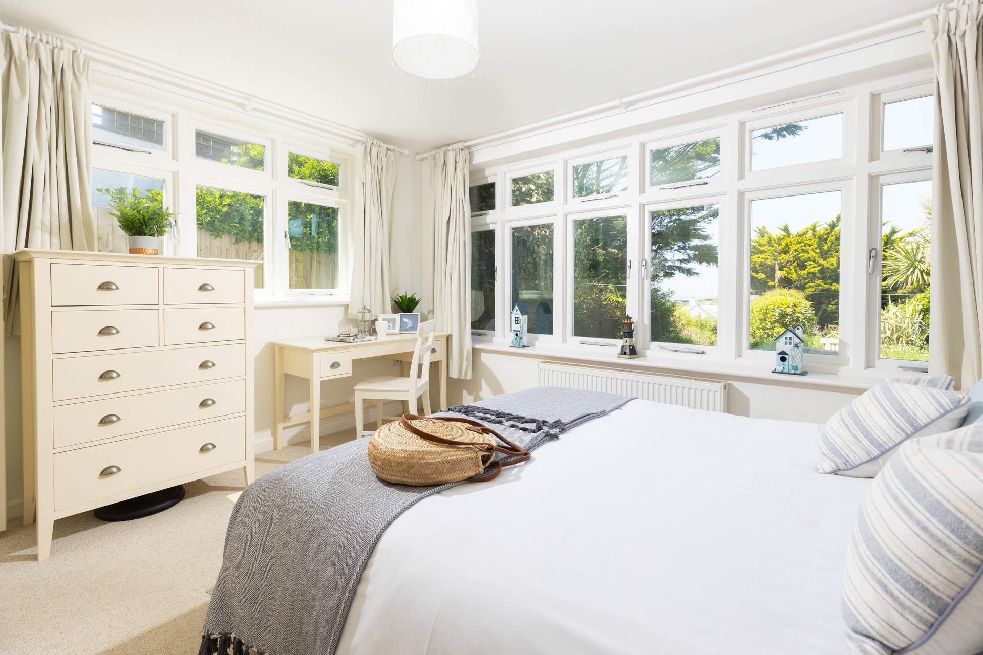 The pretty downstairs double bedroom with en suite (Bedroom 3)