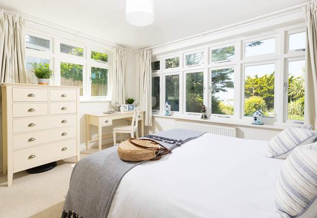 The pretty downstairs double bedroom with en suite (Bedroom 3)