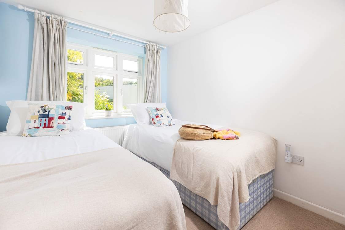 One of the twin bedroom on the ground floor (Bedroom 2).