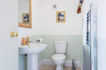 The ground floor cloakroom is very handy.