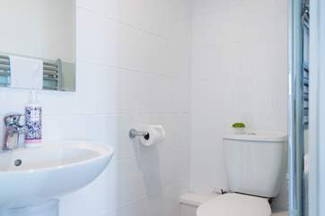 The en suite shower-room.