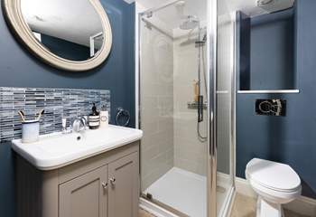 The family shower room. 