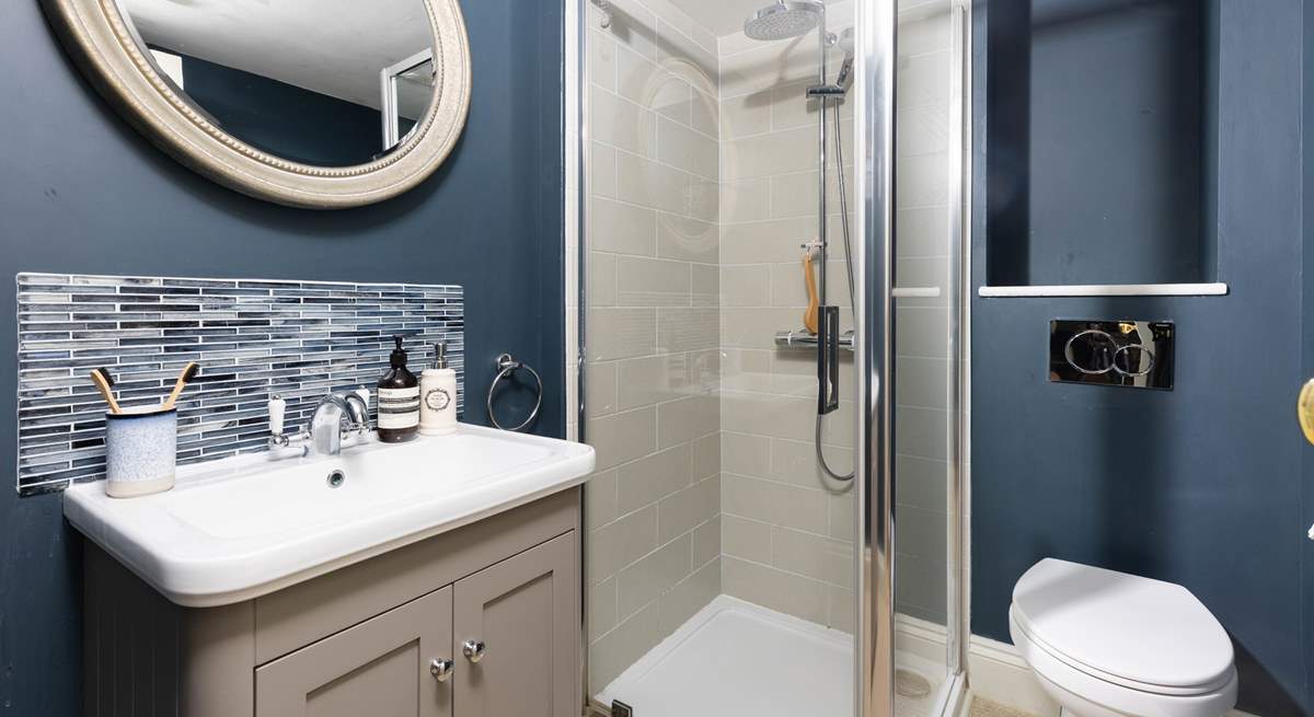 The family shower room. 