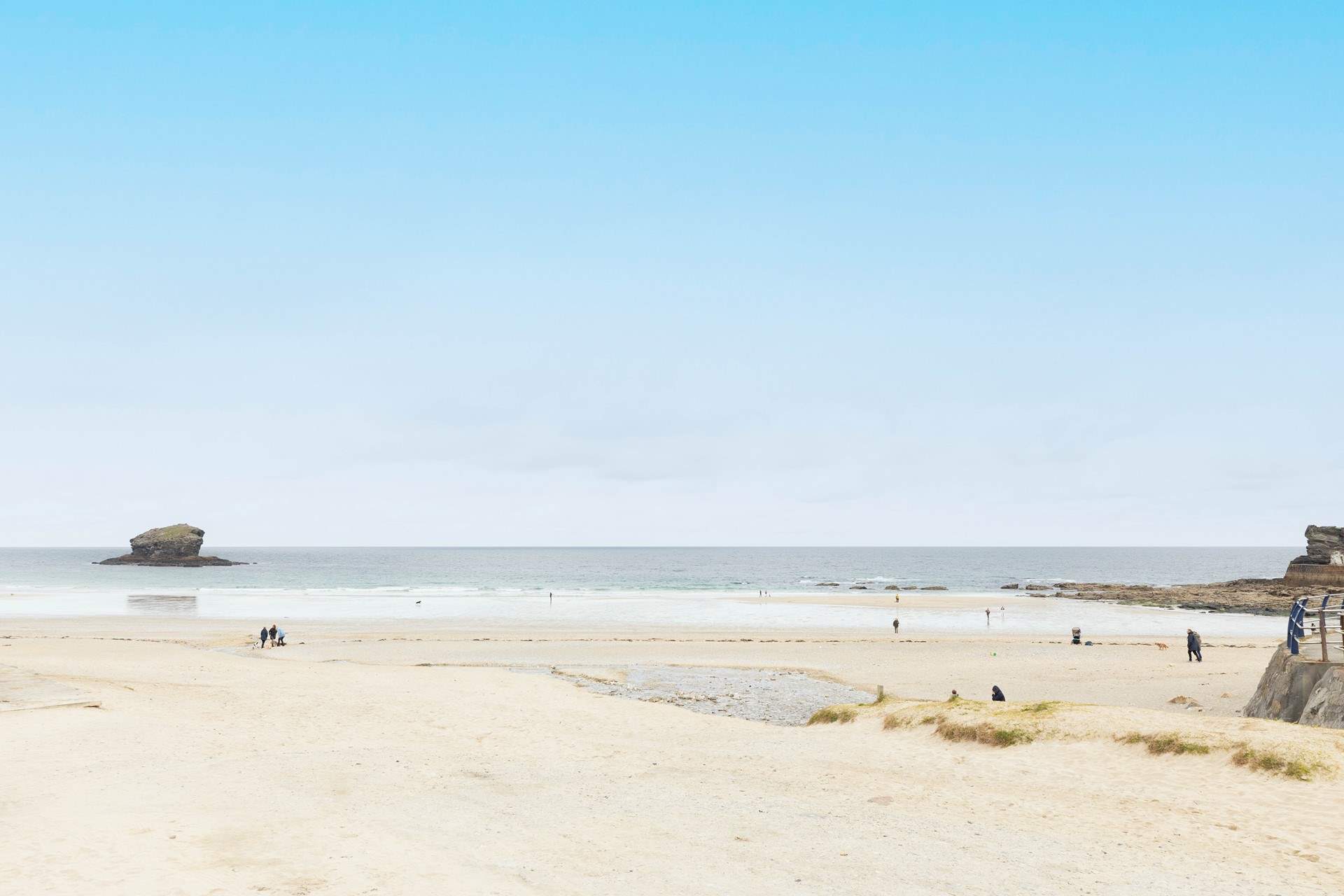 Portreath beach is stunning any time of year. 