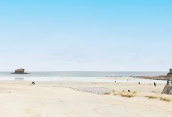 Portreath beach is stunning any time of year. 