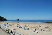 The family-friendly beach at Portreath is a twenty minute drive away.