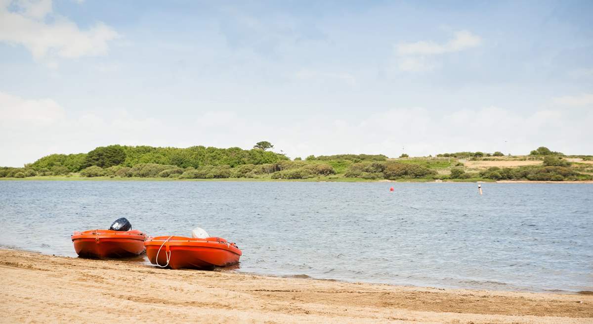 Nearby Stithians Lake where you can walk, watch the activities from the shore or get onto the water and join in!