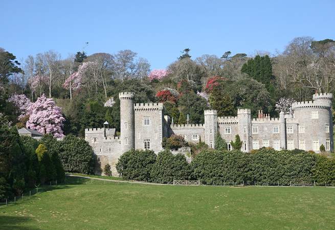 The owner of the barns is also the custodian of the Caerhays Estate near St Austell, come and visit during  your stay.