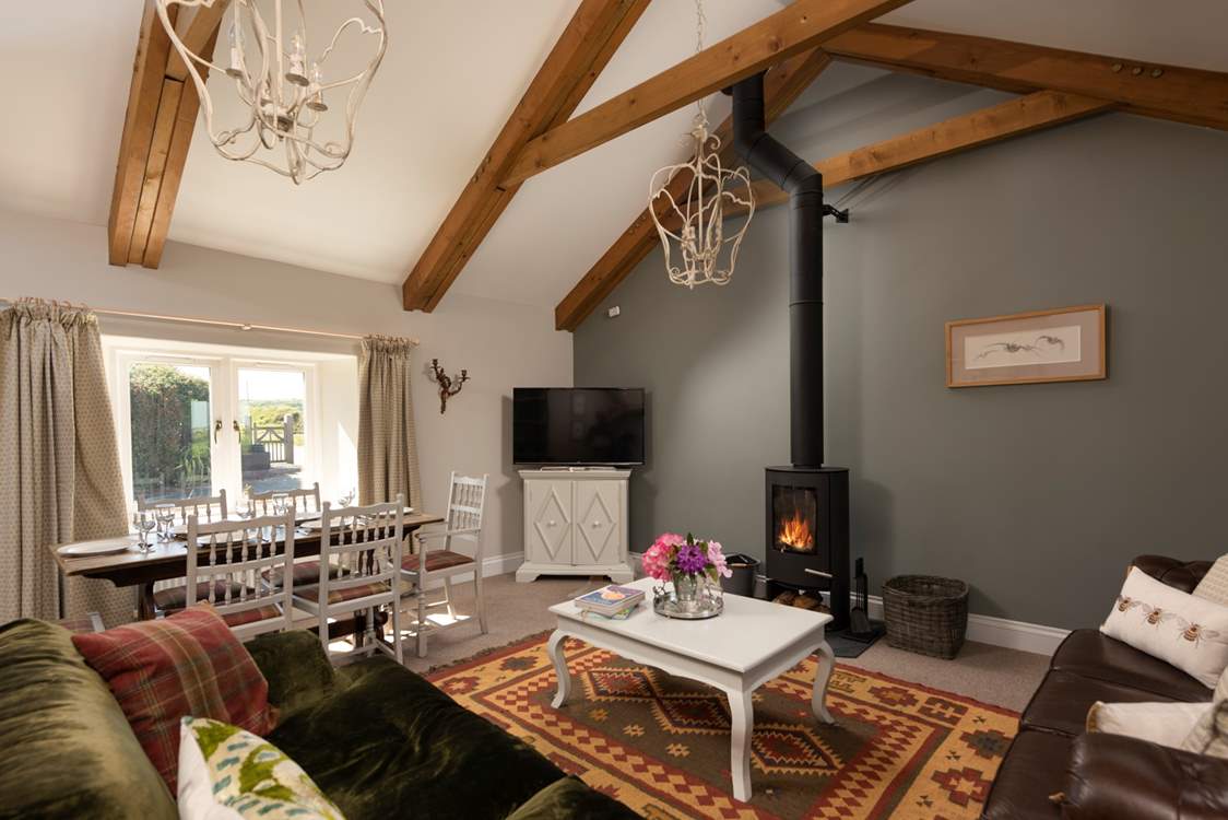 Enjoy snuggling up in front of a good film together.