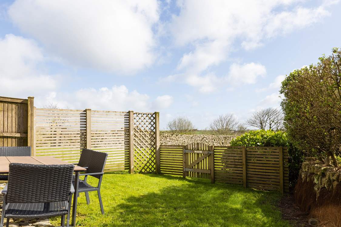Burnfoot has a little garden accessed from the ground floor and a second garden to the side of the property, perfect for following the sun around.