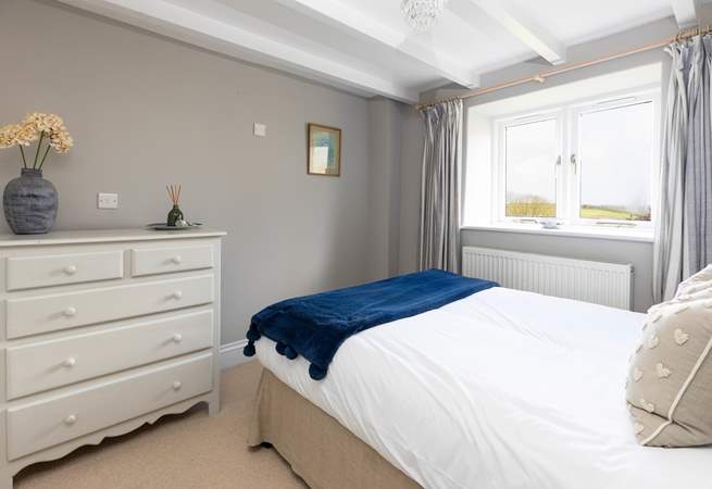 This snug bedroom has a double bed (Bedroom 2). 