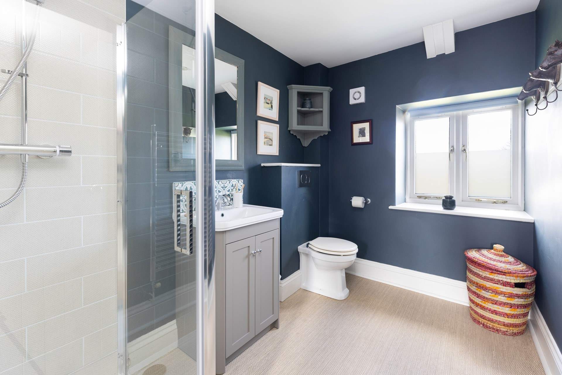 There is also a lovely shower room on the first floor. 