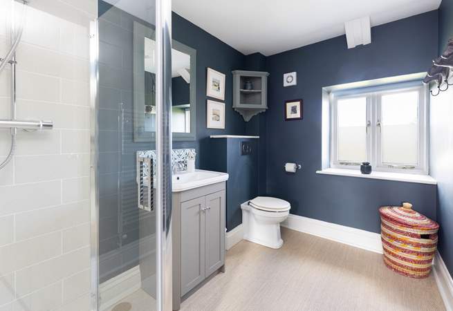 There is also a lovely shower room on the first floor. 