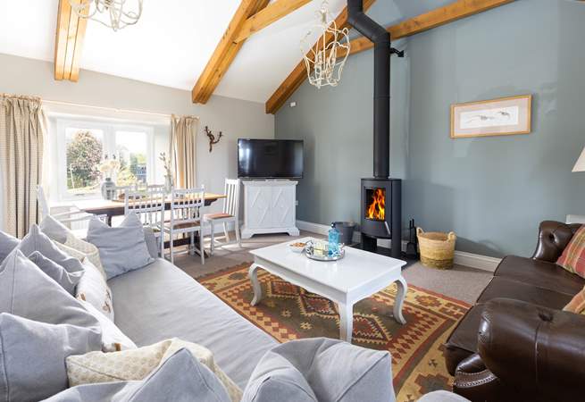What a lovely space to spend time together in. 