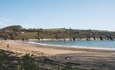 Sandy Maenporth Beach is a stroll down the road. - Thumbnail Image