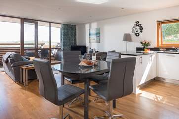 Enjoy the views from the dining-table too!
