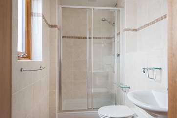 The master en suite shower-room.