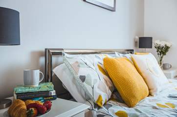 Breakfast in bed with a good book, yes please.