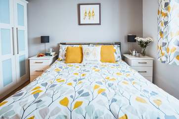 Relaxing colours for the perfect slumber.