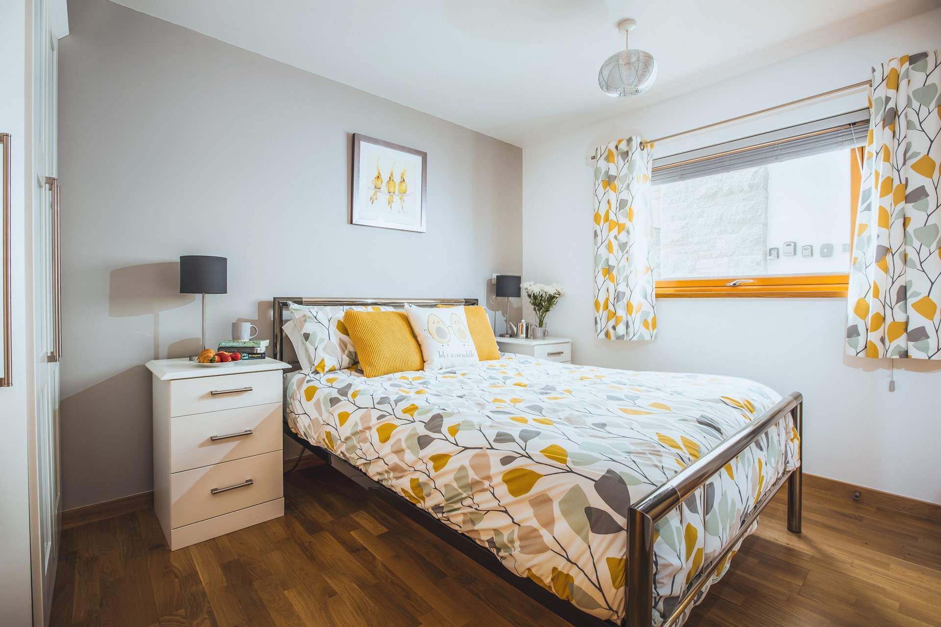 The spacious Bedroom 1 has an en-suite shower room. 