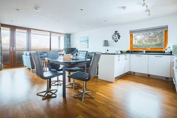Enjoy the views from the dining-table too!