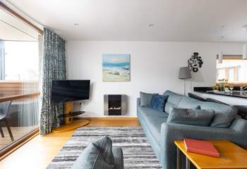 Snuggle up with a good film at the end of the day. 