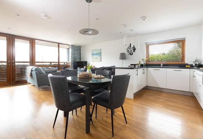 Enjoy views from the dining-table too.