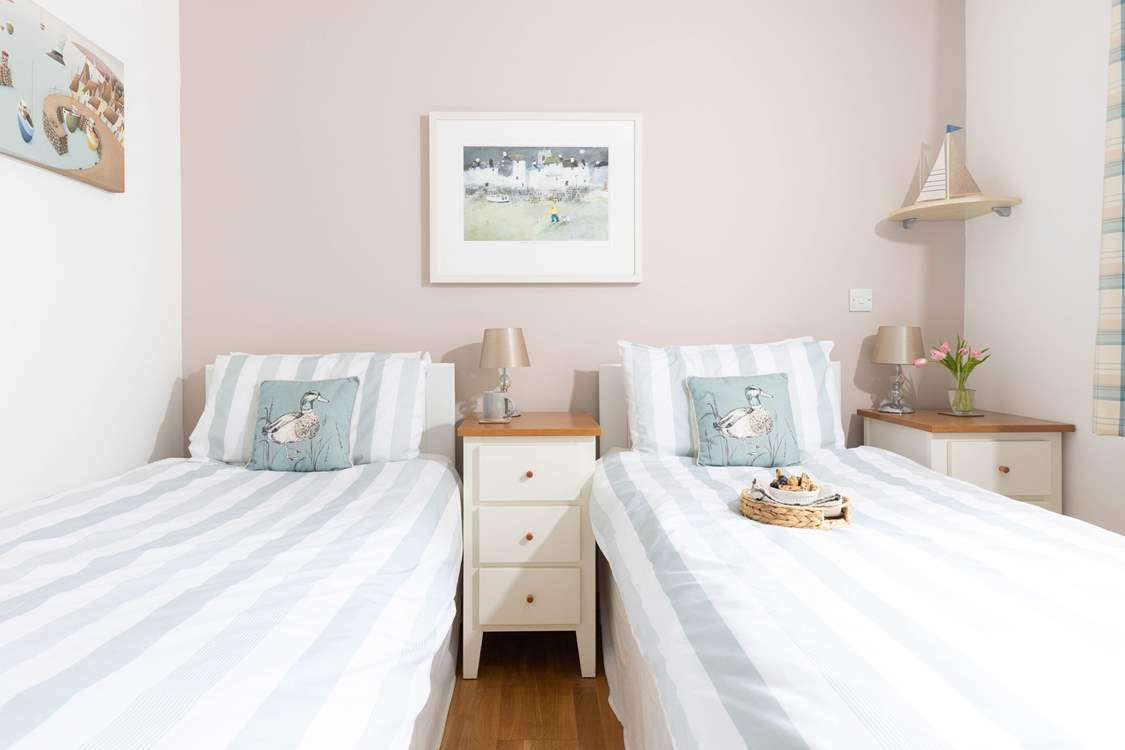 Both of the bedrooms at Opies Toy are so tranquil.