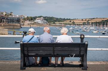 Prince of Wales Pier is a short stroll away with a lovely cafe.