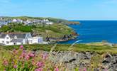 Take in the view across to Port Isaac, which is quite stunning. - Thumbnail Image