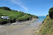 The beach at Port Gaverne is ideal for children and it also has a fabulous pub.