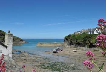 Port Isaac harbour.
