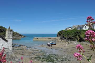 Port Isaac harbour.