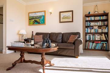 There's a separate living-room for those who would like some quiet time.