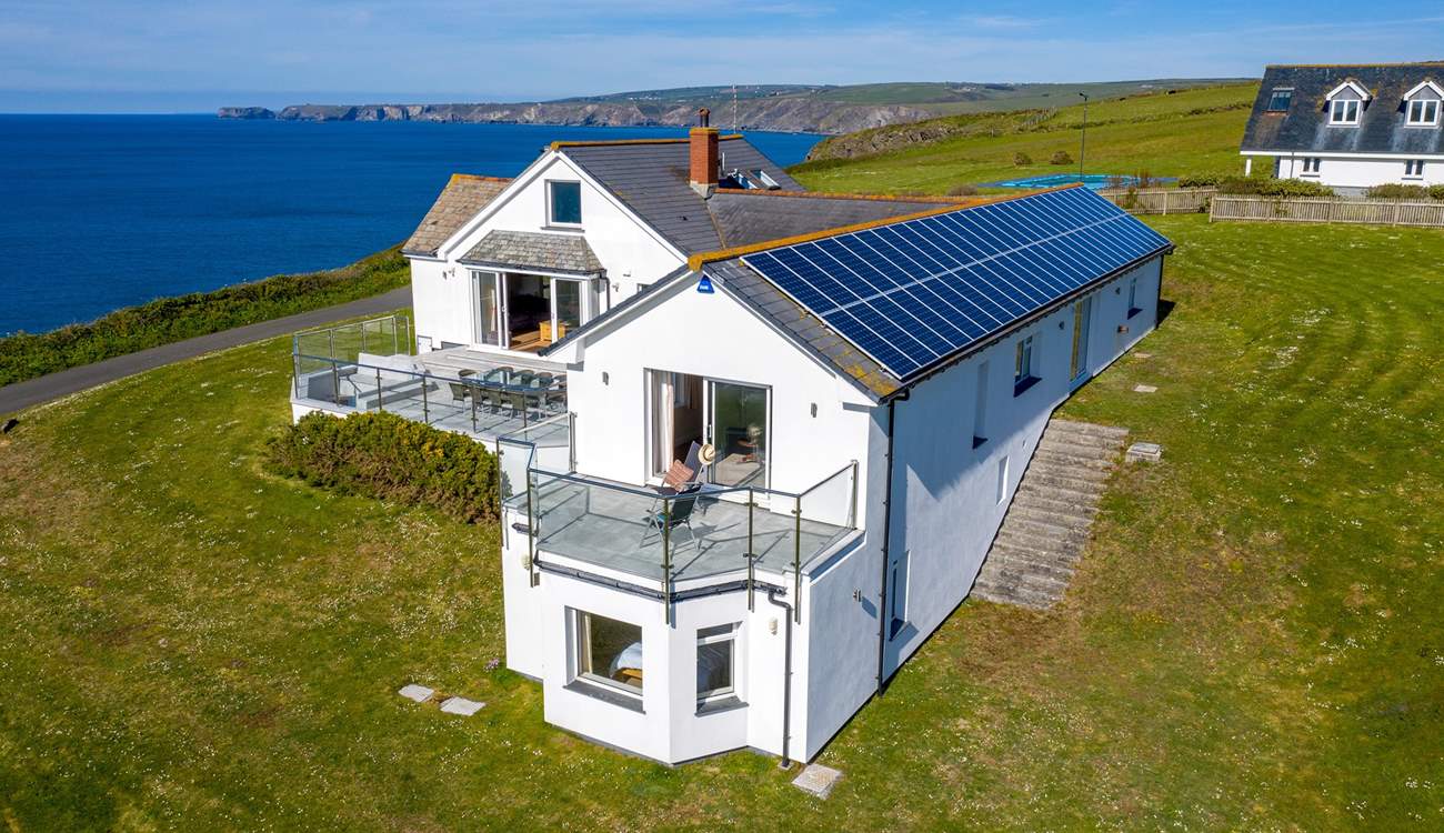 Silver Spray is a wonderful house in the most spectacular of settings.