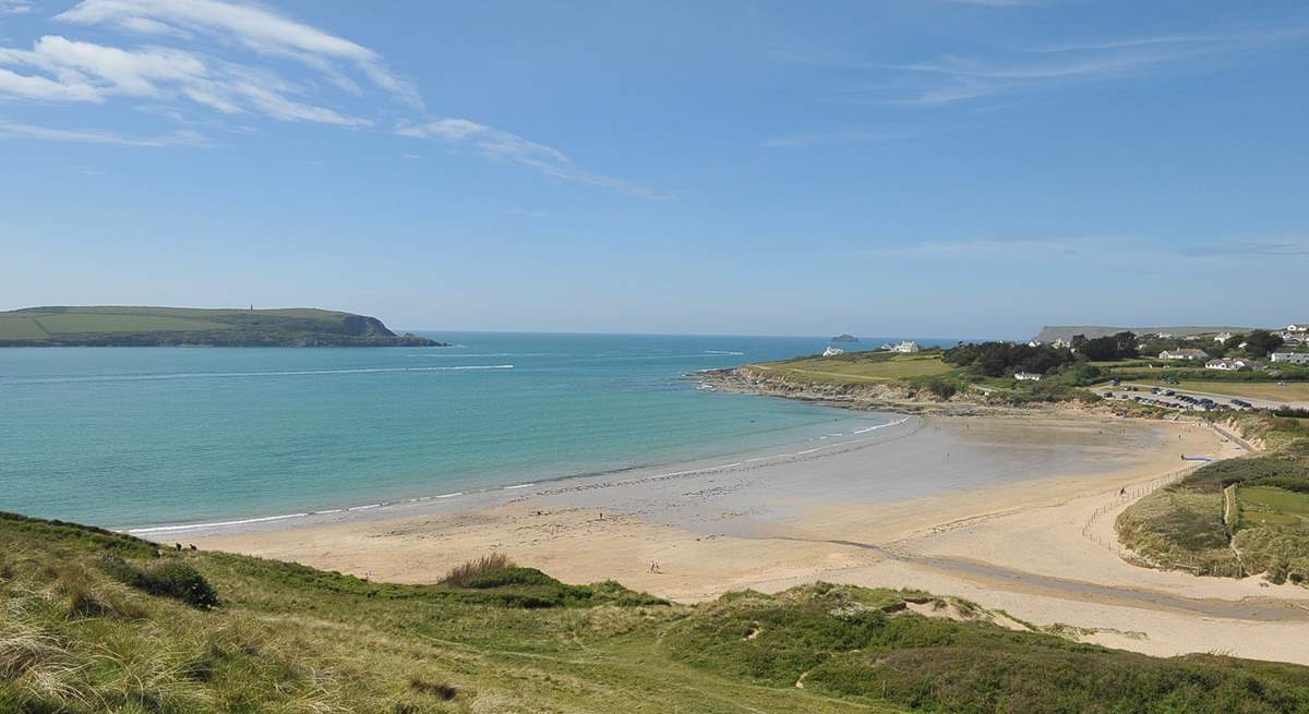 The nearby beach at Daymer Bay is a family favourite.