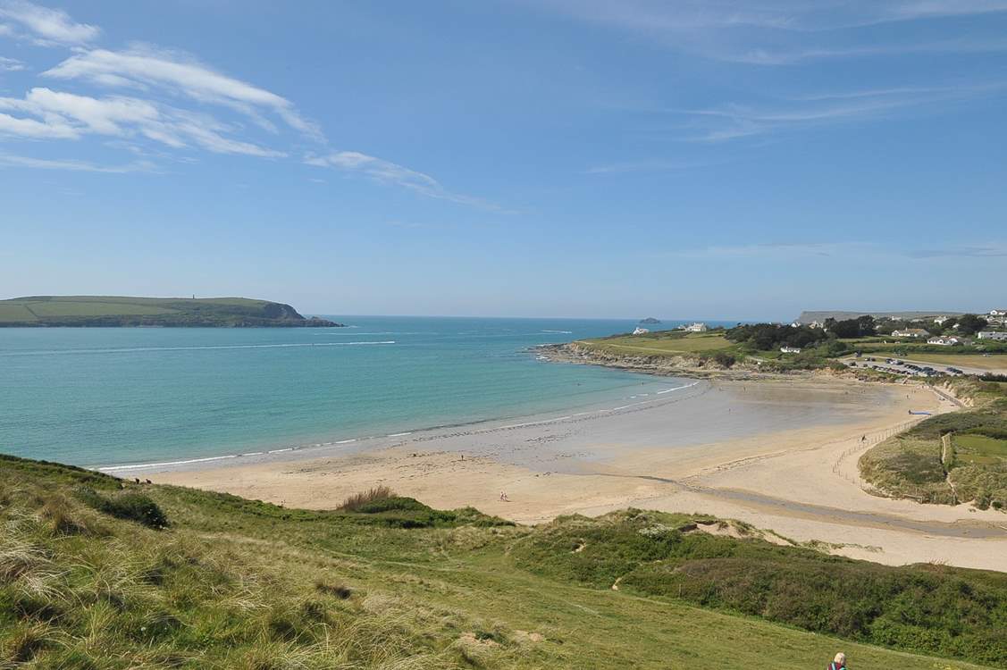 The nearby beach at Daymer Bay is a family favourite.
