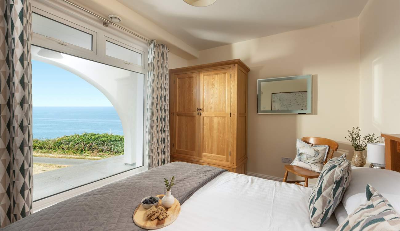 Spectacular views from bedroom 1.