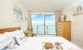 The double bedroom on the first floor takes full advantage of the stunning view, with sliding doors leading out to a small terrace - it's fabulous! - Thumbnail Image