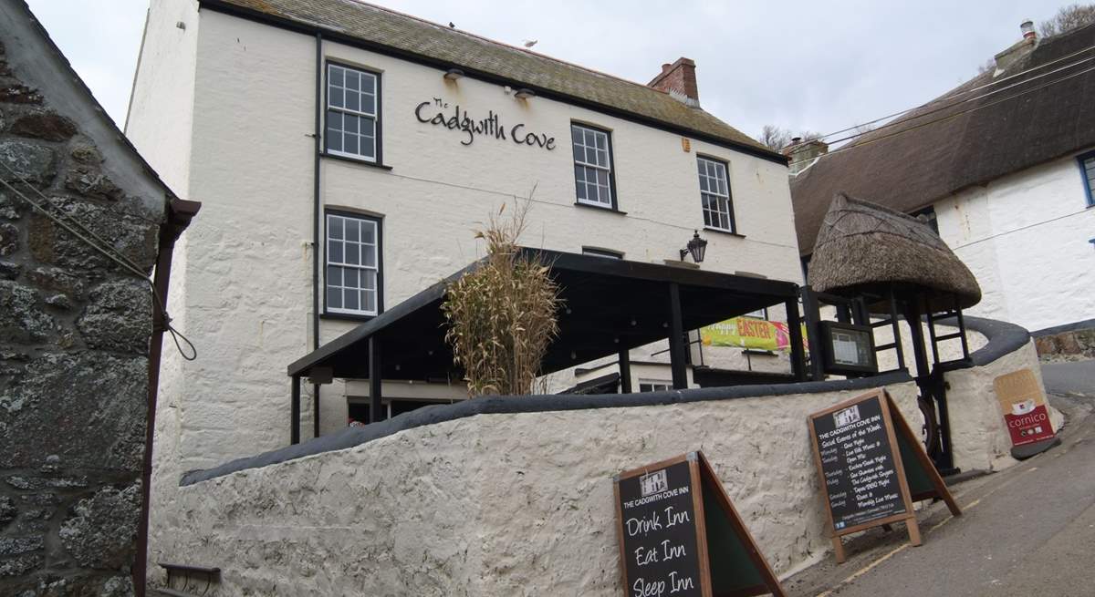 The Cadgwith Cove Inn is a short walk away, good food and a warm friendly welcome awaits.