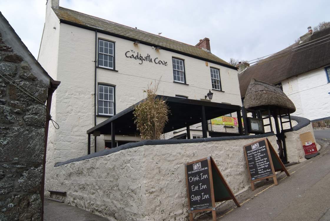 The Cadgwith Cove Inn is a short walk away, good food and a warm friendly welcome awaits.