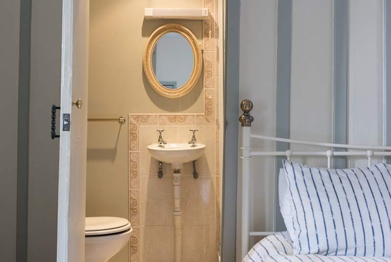 The small en suite shower-room.